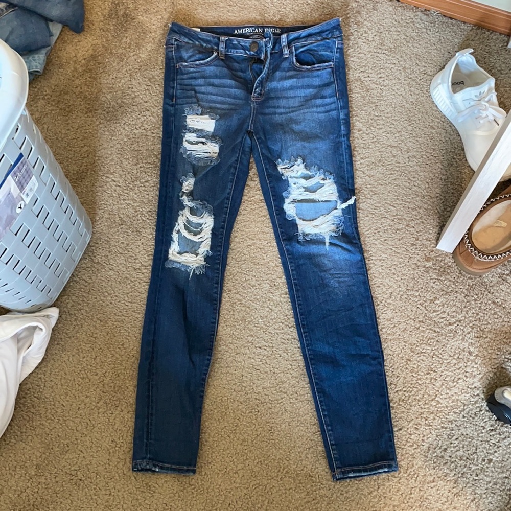 American eagle super stretch jeggings